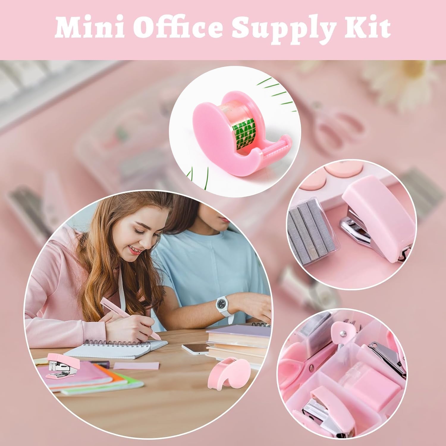 Mini Office Stationery Set (4 Pcs Set) Mini Office Stationery Set (4 Pcs Set)